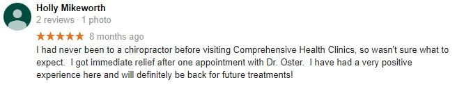 Comprehensive Health Clinics Patient Testimonial