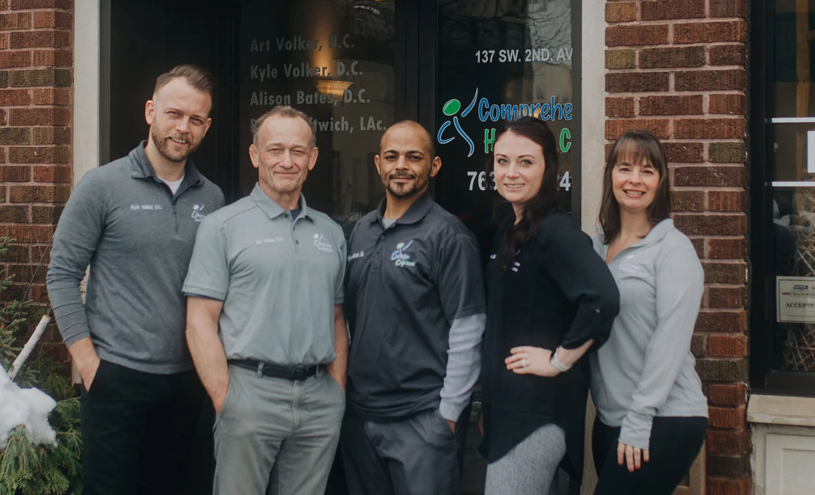 Chiropractor Cambridge MN Arthur Volker Kyle Volker Alison Bates